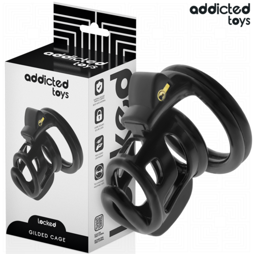 Jaula voor penis Addicted Toys Gilden Cage 8,5 cm