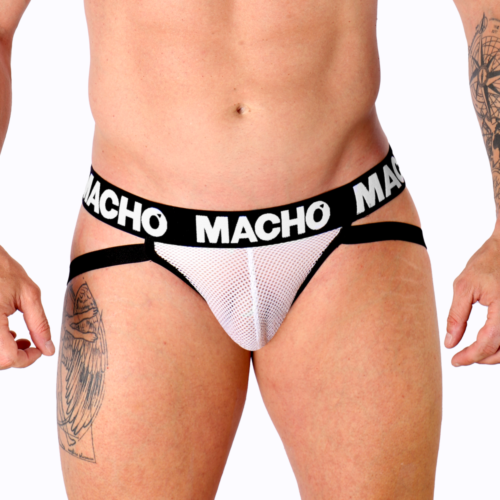Jockstrap MACHO UNDERWEAR MX26X1 semitransparentti