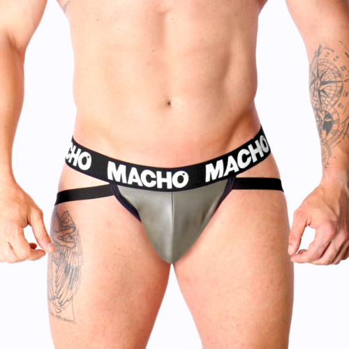Jockstrap MACHO UNDERWEAR MX27GR seksikäs ja mukautuva