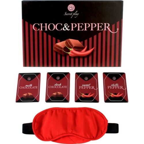 Peli SECRETPLAY Choc & Pepper - Haastavampia kortteja