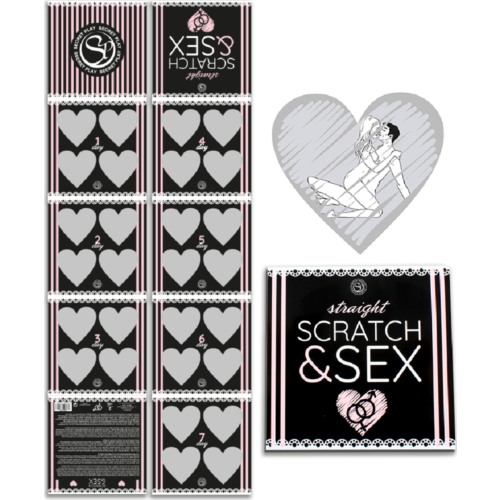Peli SECRETPLAY Scratch & Sex HETERO