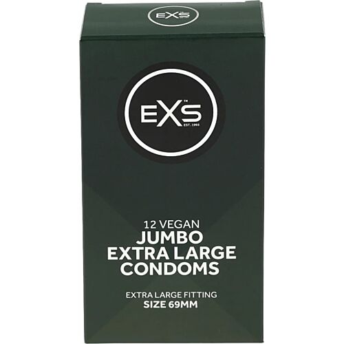 Kondomit Exs Jumbo extra isot ja mukautuvat