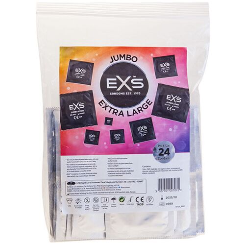 Kondomi Exs Jumbo Extra Large 24 kpl
