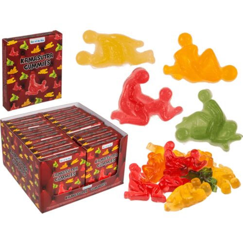 Gominolat KAMASUTRA GUMMIES hauskoja muotoja
