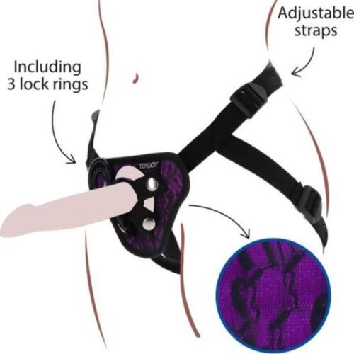 Strap-On Valjaat GET REAL Pehmustetulla Tyynyllä