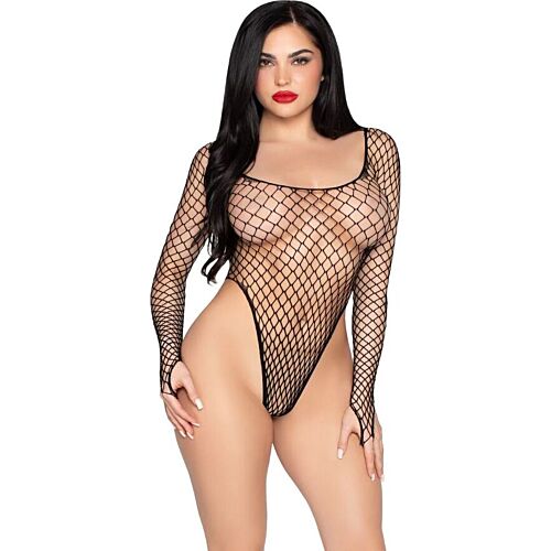 Bodysuit Leg Avenue 89377 korkea leikkaus