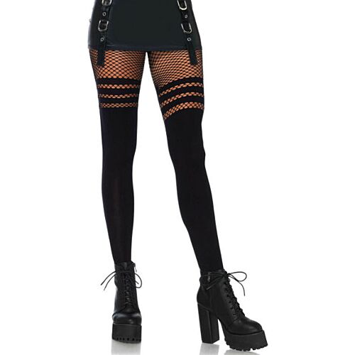 Verkkosukat Leg Avenue ilman saumoja