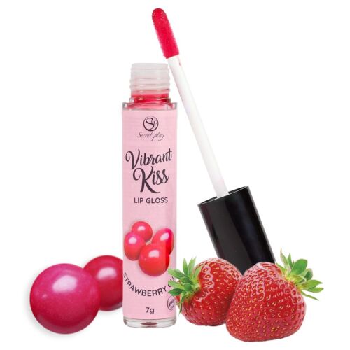 Huuliöljy SECRETPLAY - LIP GLOSS VIBRANT KISS STRAWBERRY GUM