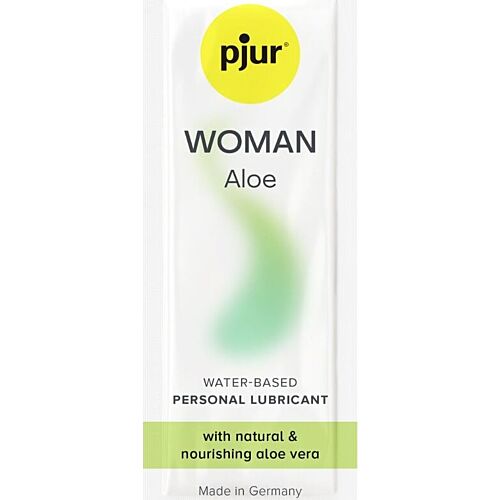 Liukuvoide PJUR Woman Aloe 2 ml aloe veralla