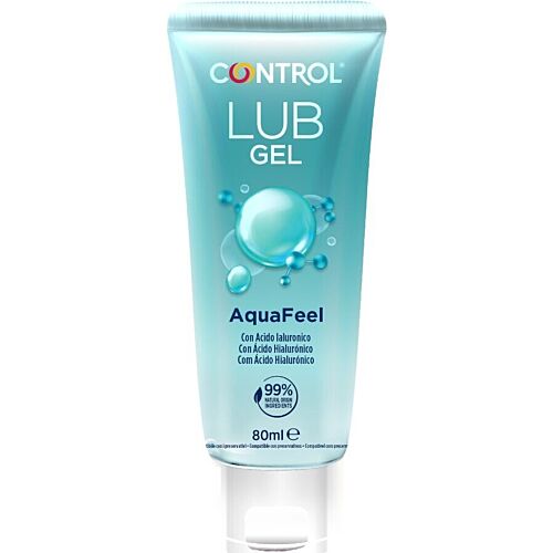 Liukuvoide Control AquaFeel 80ml - Kosteuttava ja luonnollinen