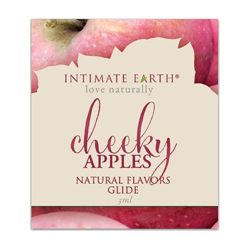 Syötävä liukuvoide Intimate Earth Cheeky Apples 3ml