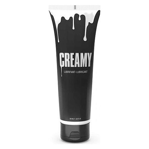 Liukuvoide CREAMY CUM 250ml - Realistinen koostumus
