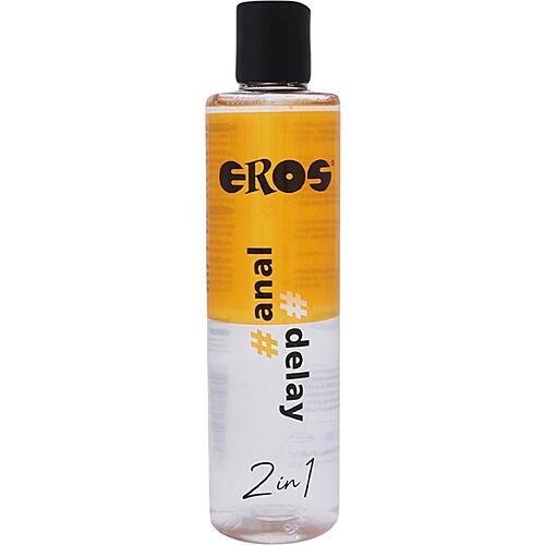 Liukuvoide Eros 2 in 1 ANAL DELAY 250 ml