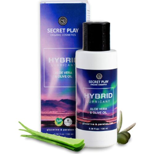 Liukuvoide SECRETPLAY 100 ml | Orgaaninen ja vesipohjainen