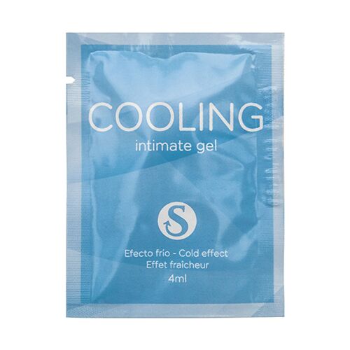 Liukuvoide S Pleasures Cooling Lube 4 ml raikkaalla tuntumalla