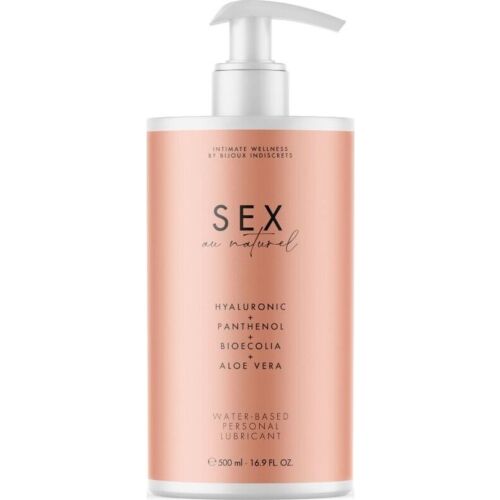 Liukuvoide BIJOUX AU NATUREL 500 ML Vesipohjainen