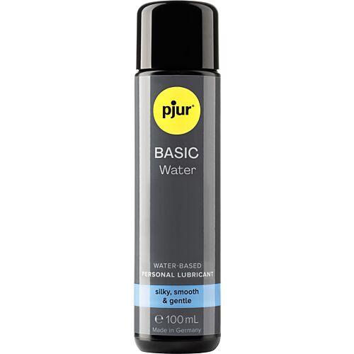 Liukuvoide Pjur Basic Aqua 100 ml - Kestävää liukastusta