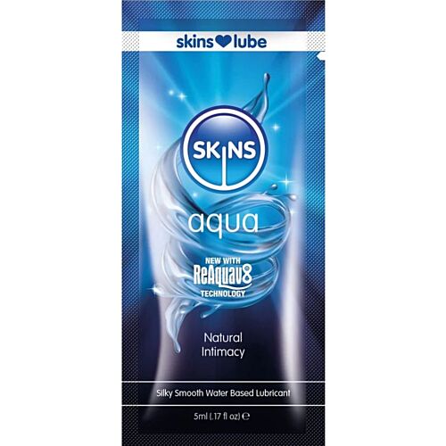 Liukuvoide Skins Aqua 5 ml | Luonnollinen ja pitkäkestoinen