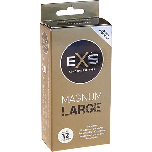 Kondomi Exs Magnum Large - Mukautuva ja turvallinen