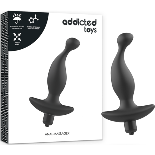 Analihierontalaite Addicted Toys Malli 1 tehokkaalla vibraatiolla