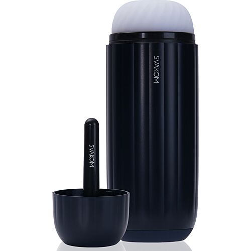 Masturbaattori SVAKOM SAM NEO 2 PRO imulla ja lämmöllä