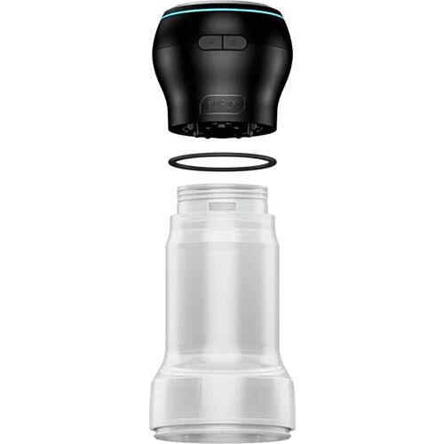 Masturbator KIIROO Feel Pocket Stroker Crystal - Voimakas imuyksikkö