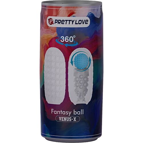 Masturbaattori Pretty Love Venus X 2 mukautuvalla tunnelilla