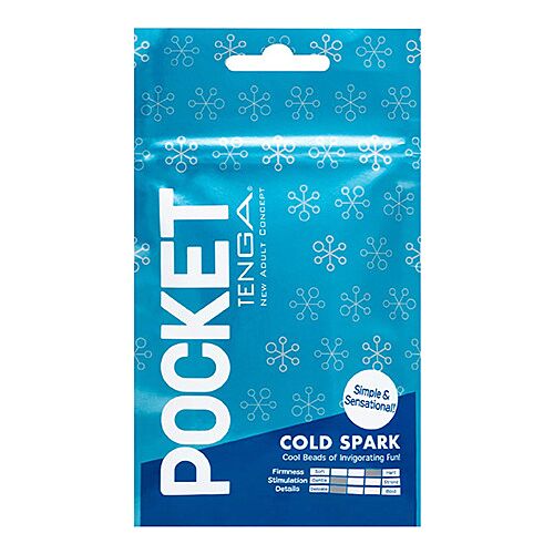 Masturbaattori Tenga Pocket Cold Spark kertakäyttöinen