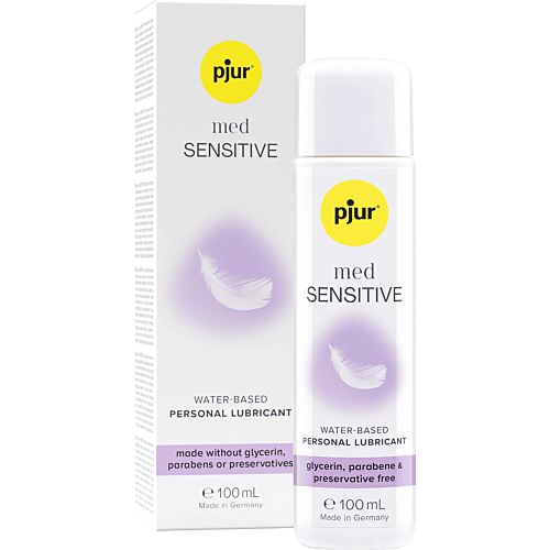 Liukuvoide Pjur Med Sensitive Glide 100 ml herkälle iholle
