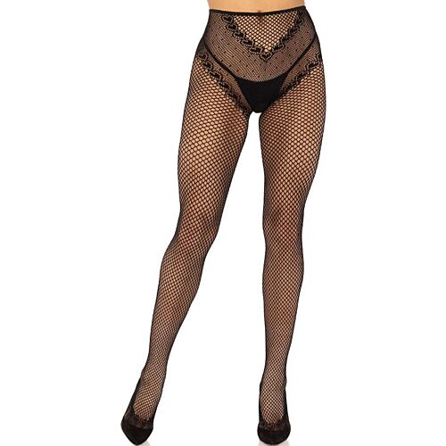 LEG AVENUE HOSIERY Haara-aukoiset verkkosukat
