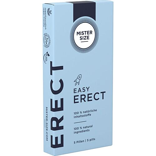 Kapselit MISTER SIZE Easy Erect | Tehosta kestävyyttä