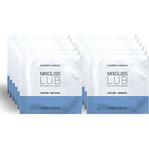 Liukuvoide Mixgliss Natural 12 Monodosis