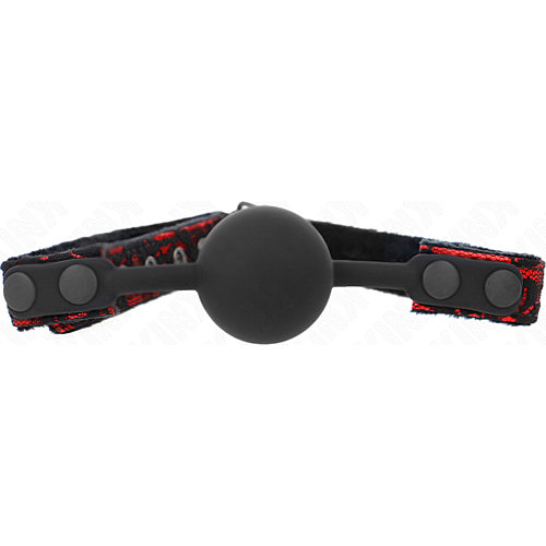 Mordaza de Bola KINK 4 cm Silikoni