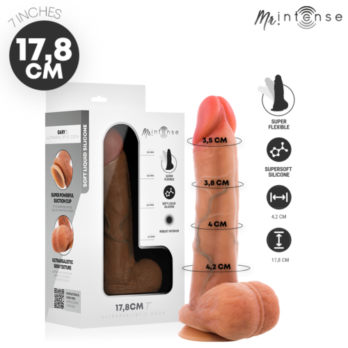Dildo MR. INTENSE Gary S 17.8 cm | Erittäinen tunne