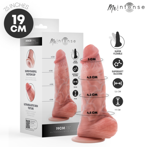Dildo MR. INTENSE Spencer 19 cm imukupilla