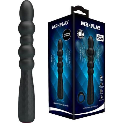 Plug Anal MR PLAY - Mukautuva vibraattori 12 värinätavalla