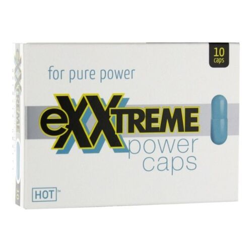 Kapselit HOT EXXTREME POWER CAPS energiaa varten