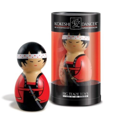Vibraattori Kokeshi Dancer kolmella värähtelyllä