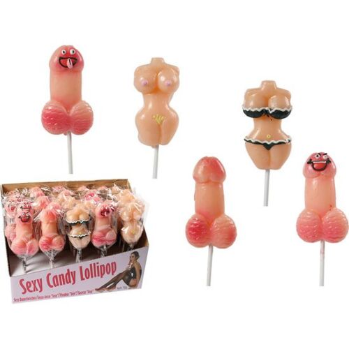 Karkki Lollipop Dulce Sexy Candy hauskanpitoon