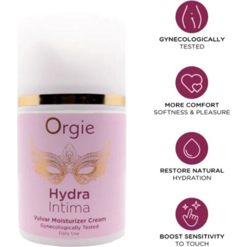 Vulvan kosteusvoide ORGIE HYDRA INTIMA DAILY 50 ml