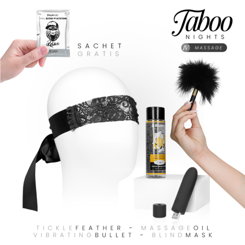 Pack massage TABOO NIGHTS 4 Massage sensorial