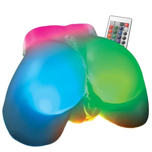 Masturbaattori PDX ELITE GO-GO BOOTY LED-valaistuksella