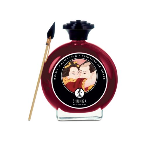 Syötävä Maalaus SHUNGA Cava ja Mansikka