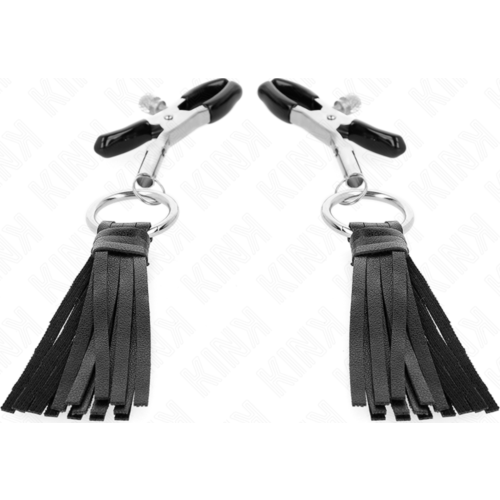 Nänni puristimet KINK Leatherette Tassel 6 cm