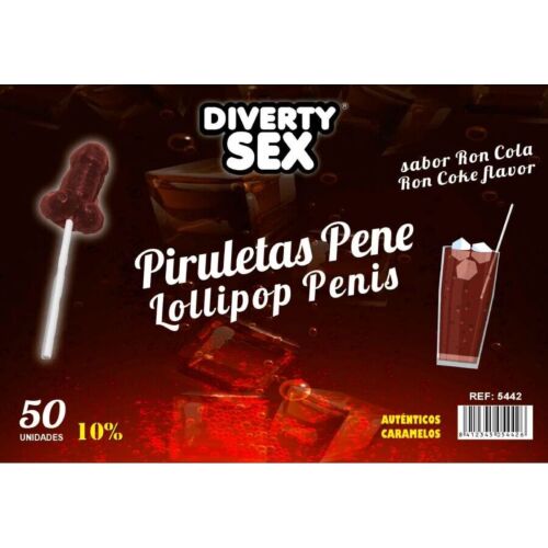Karkki Diablo Goloso Penis- muotoiset 5cm