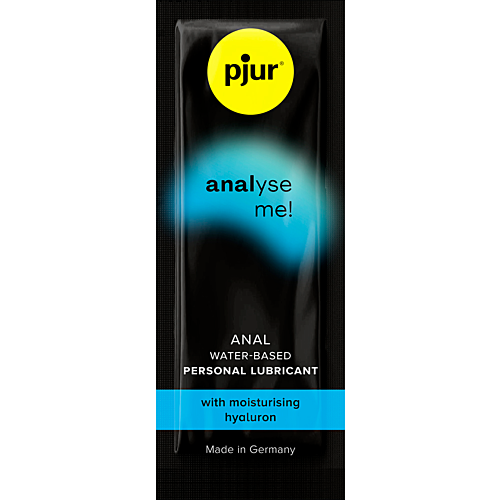 Liukuvoide PJUR - ANALYSE ME ANAL 2 ml korkea kosteuttavuus