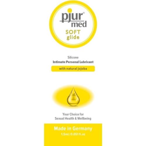 Liukuvoide PJUR Med Soft Glide 1.5 ml herkille alueille