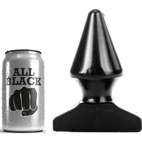 Anna Plug ALL BLACK 17 CM - Tehokas analistimulaatio