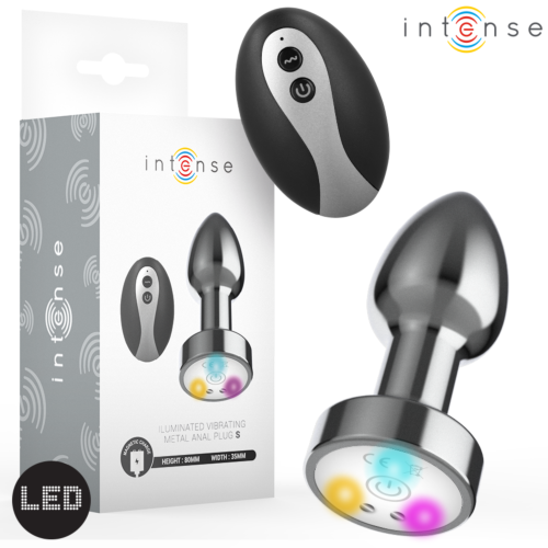 Plug anal INTENSE LED-valoilla ja kaukosäätimellä