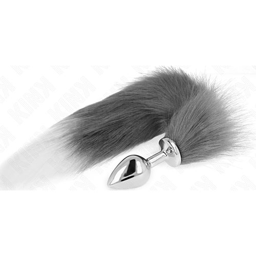 Plug anal KINK M keinokarvalla